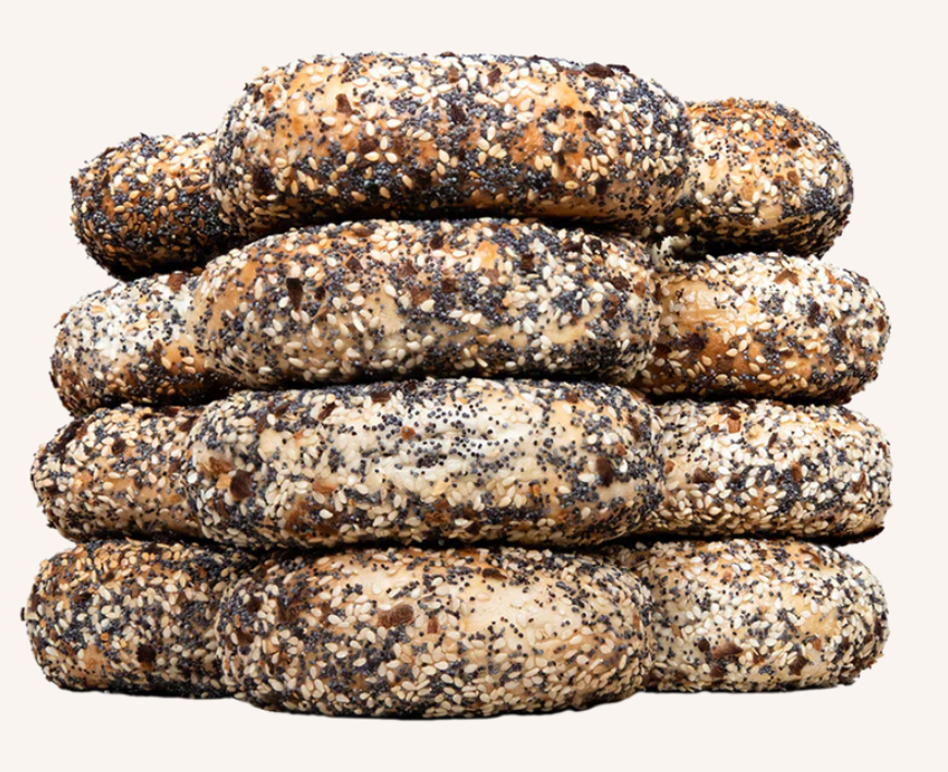 1 Dozen All Dressed Bagels