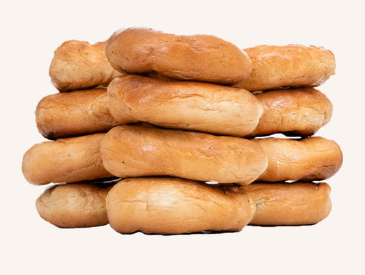 1 Dozen Plain Bagels - SOLD OUT FOR 2025!